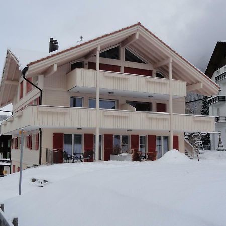 Chalet Brunner Penthouse Wengen Esterno foto
